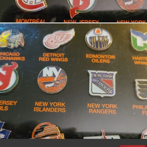 NHL (Retro) LOGO PINS Collectors Edition - Picture 3 of 4
